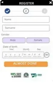 Second stage of registration