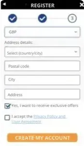 Third stage of registration