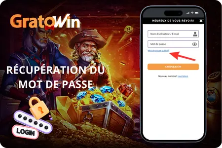 Récupération de mot de passe
